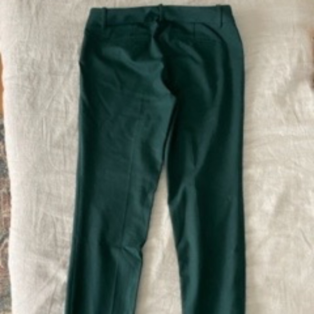 Hunter Green Wool JCrew Dress Pants